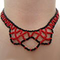 How To Make A Netted Necklace Out Of Beads